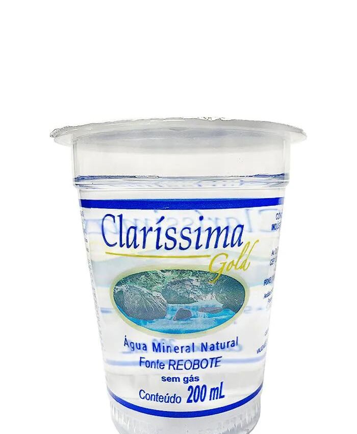 Água Mineral Natural Sem Gás Claríssima Gold