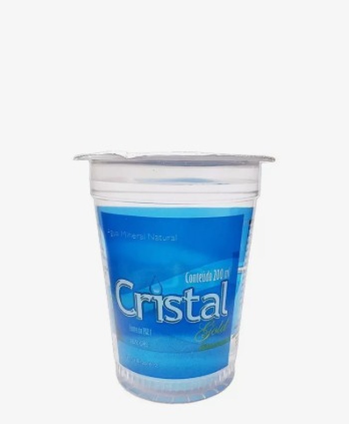 Água Cristal Gold Copo 200ml C/48 Unidades