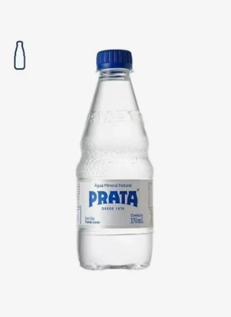 Água Prata 370ml Sem Gás C/12 Água Prata 370ml Sem Gás C/12