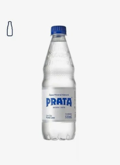 Água Prata 510ml Sem Gás C/12 Água Prata 510ml Sem Gás C/12