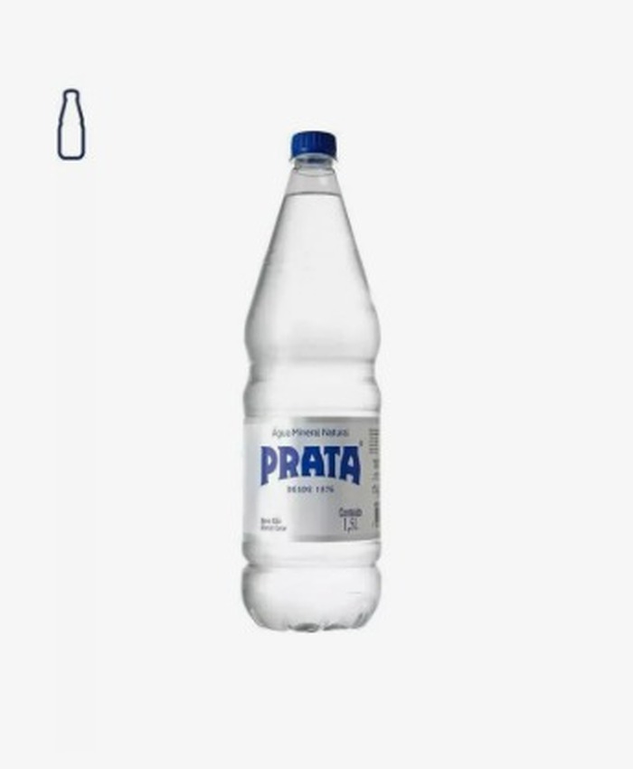 Água Prata 1,5l Sem Gás C/6