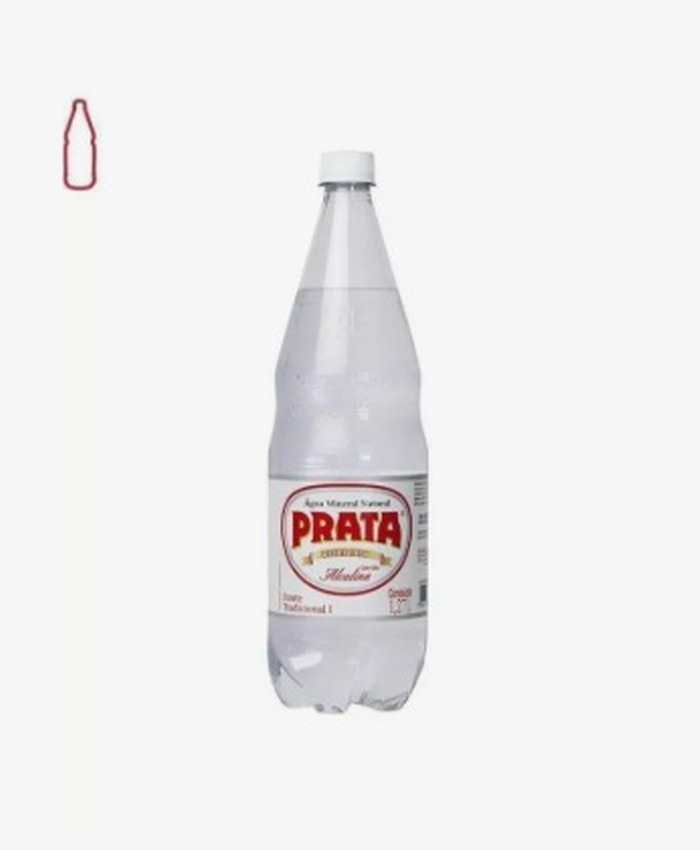 Água Prata 1,27l Com Gás C/6