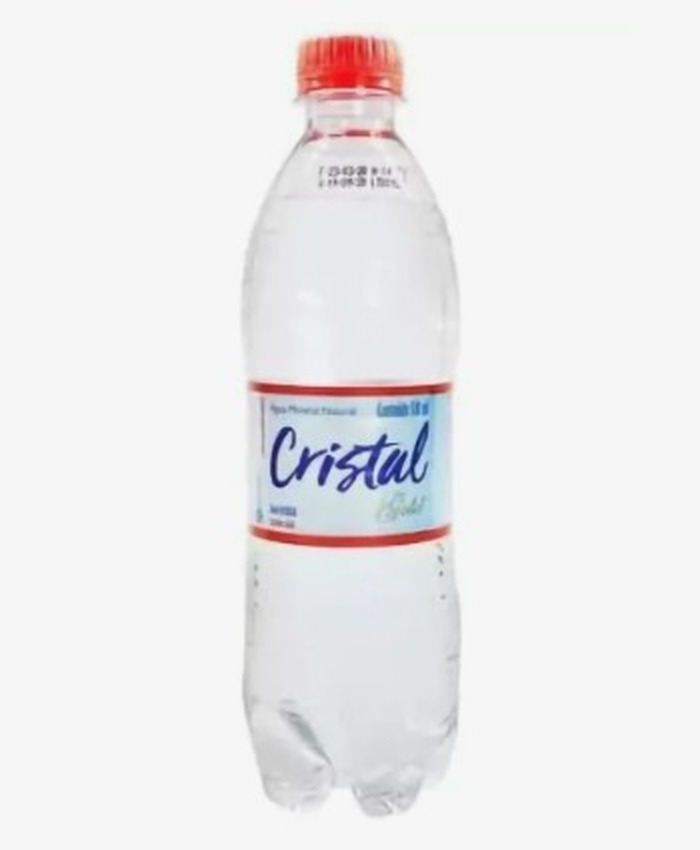 Água Cristal Gold 350ml Com Gás C/12