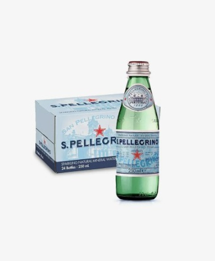 Água San Pellegrino 250ml Com Gás C/24
