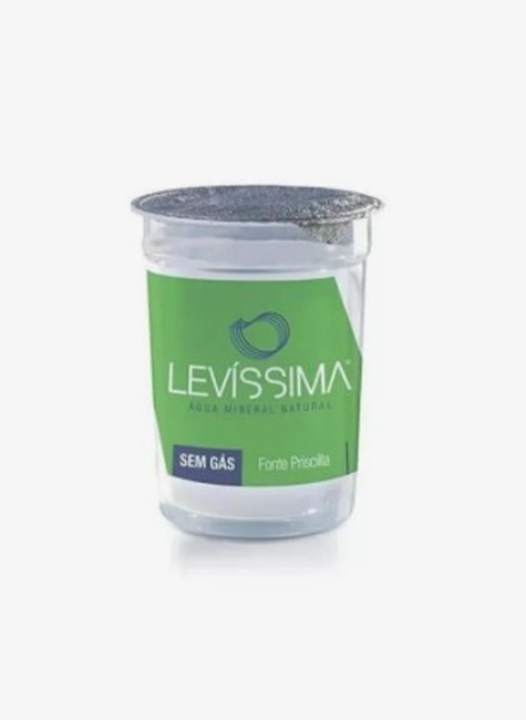 Água Levíssima Copo 200ml C/48 Unidades