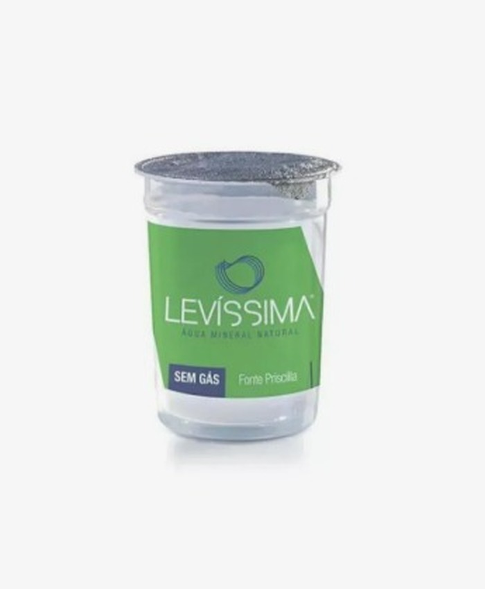 Água Levíssima Copo 200ml C/48 Unidades