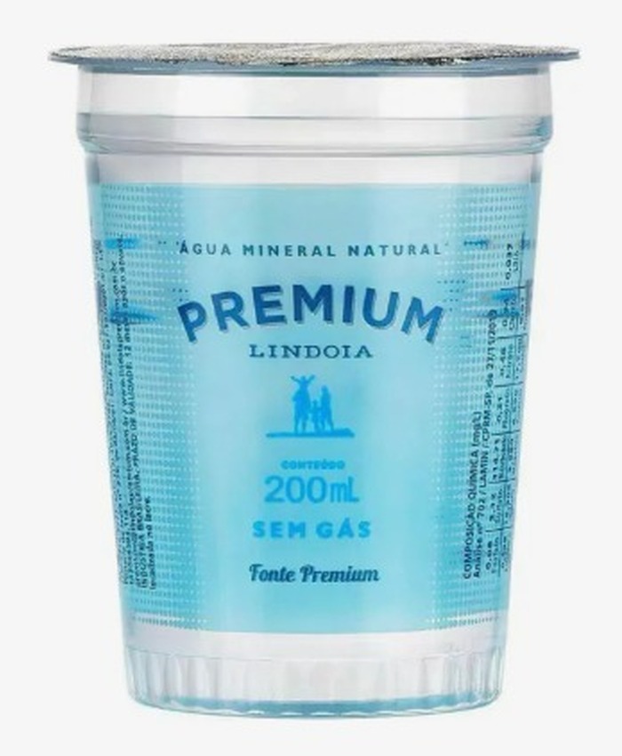 Água Lindoya Premium Copo 200ml C/48 Unidades