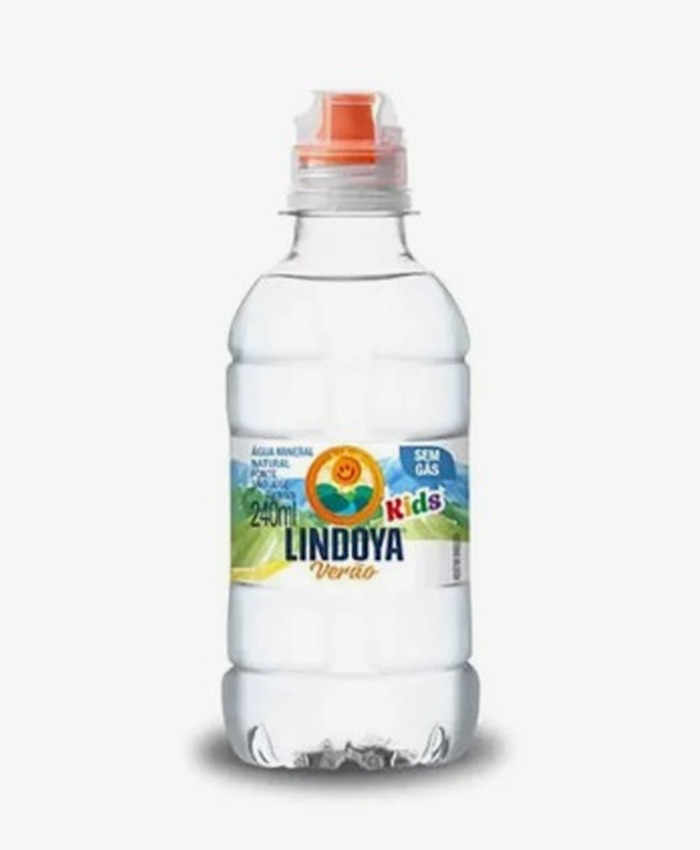Água Lindoya Verão 240ml Kids Sem Gás C/12