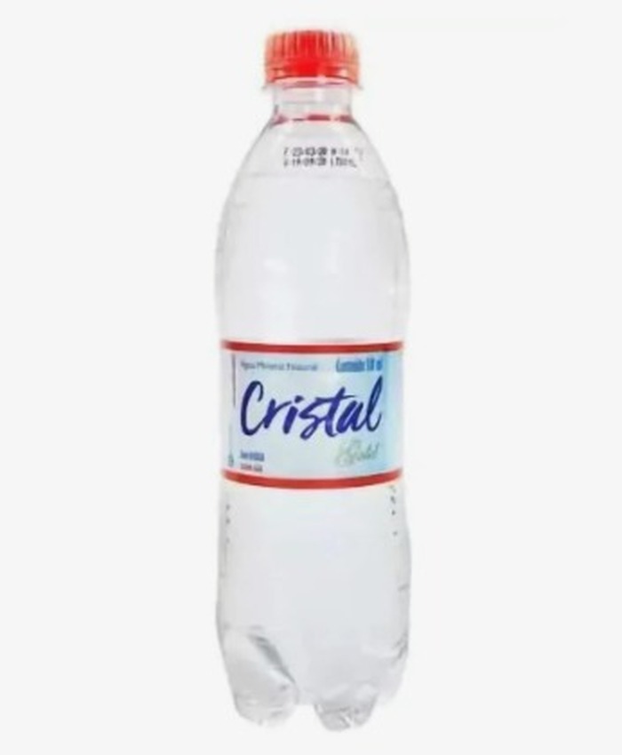 Água Cristal Gold 510ml Com Gás C/12