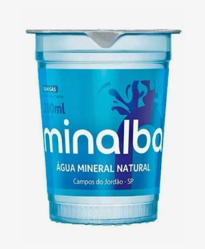 Água Minalba 200ml Copo C/48 Unidades