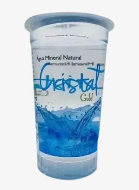 Água Cristal Gold Copo 305ml C/48 Unidades