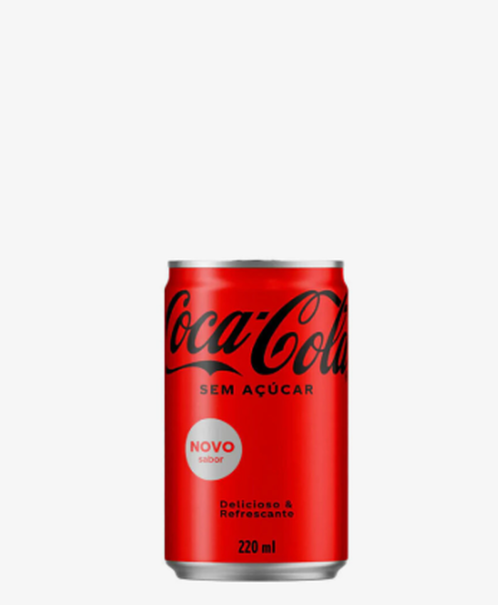 Refrigerante Coca-Cola Mini 220ml Zero c/12
