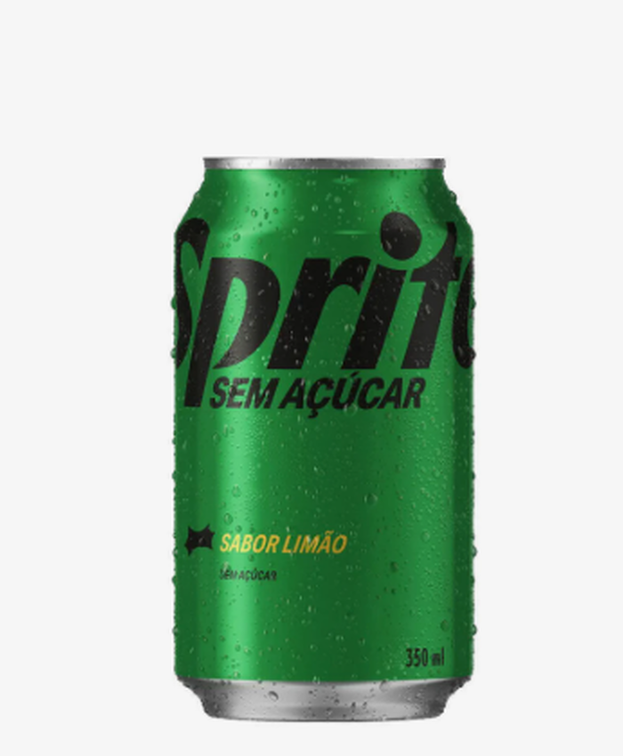 Refrigerante Sprite 350ml Zero Lata c/6