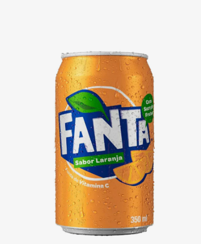 Refrigerante Fanta Laranja 350ml Lata c/6